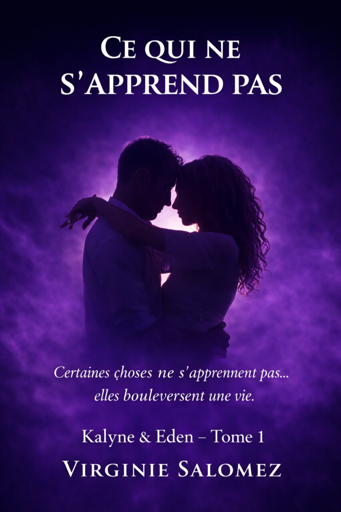 Romans de Virginie Salomez – Couverture du roman Ce qui ne s’apprend pas